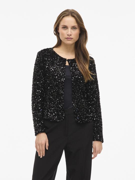 Produktbild Vila VIFAITH Pailletten Strickjacke (L)