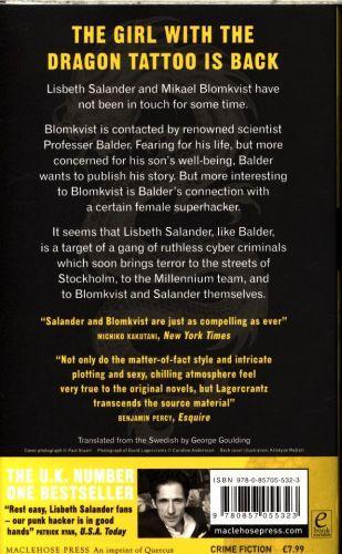 Produktbild The Girl in the Spider's Web (Englisch, David Lagercrantz, George Goulding, 2016)