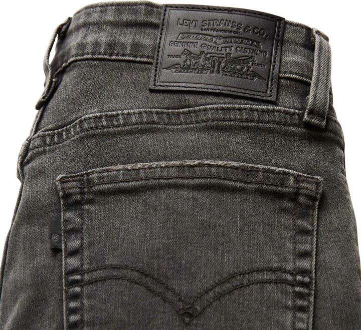 Actual product image Levis Womens/Ladies 726 Leather Patch High Rise Jeans (30)