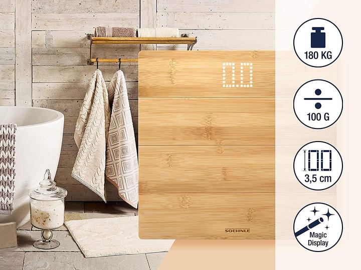 Produktbild Soehnle Style Sense Bamboo Magic (180 kg)