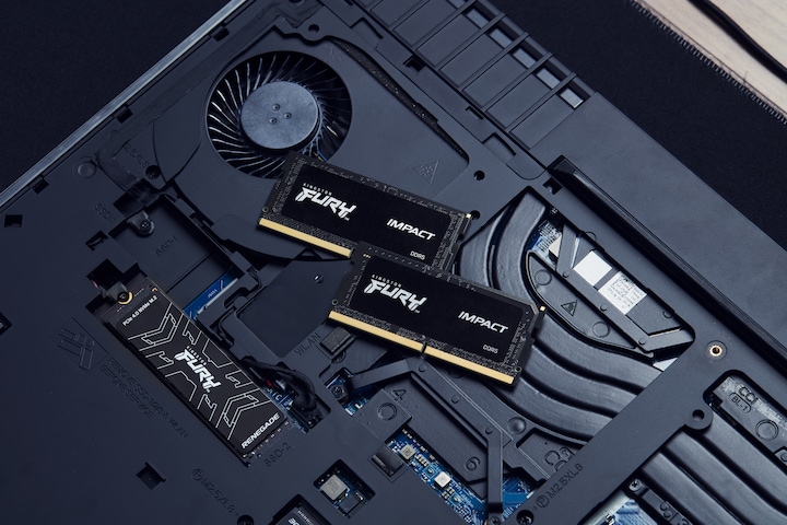 Actual product image Kingston FURY Impact (2 x 16GB, 6000 MHz, DDR5 RAM, SO-DIMM)