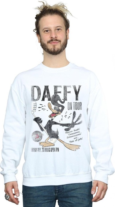 Produktbild Looney Tunes Daffy Duck Concert Sweatshirt (XL)