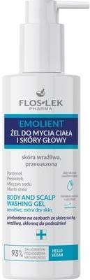 Actual product image Floslek Flos-lok Emolimo body and scalp sensitivity, dry, 175 ml (175 ml)
