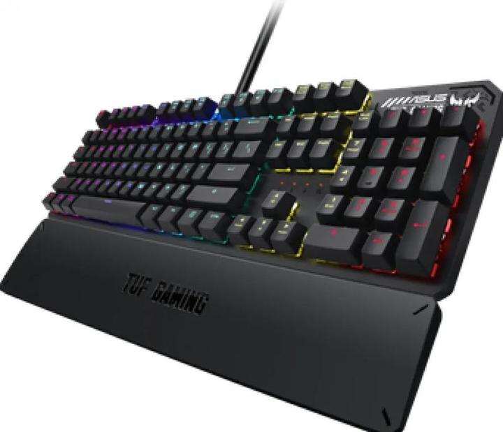 Produktbild ASUS RA07 TUF Gaming K3 Gen II Rd-Tastatur (90 MP0390-BKUA01) (US, Kabelgebunden)