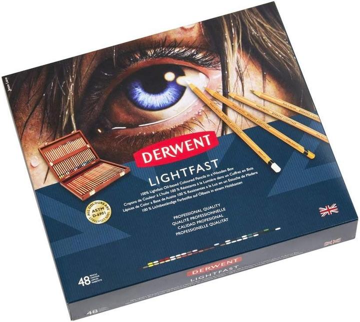 Produktbild Derwent Lighfast Buntstifte-Geschenkset (48x)