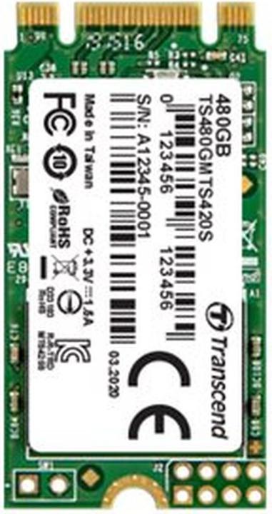 Image du produit Transcend 420S (480 Go, M.2 2242)