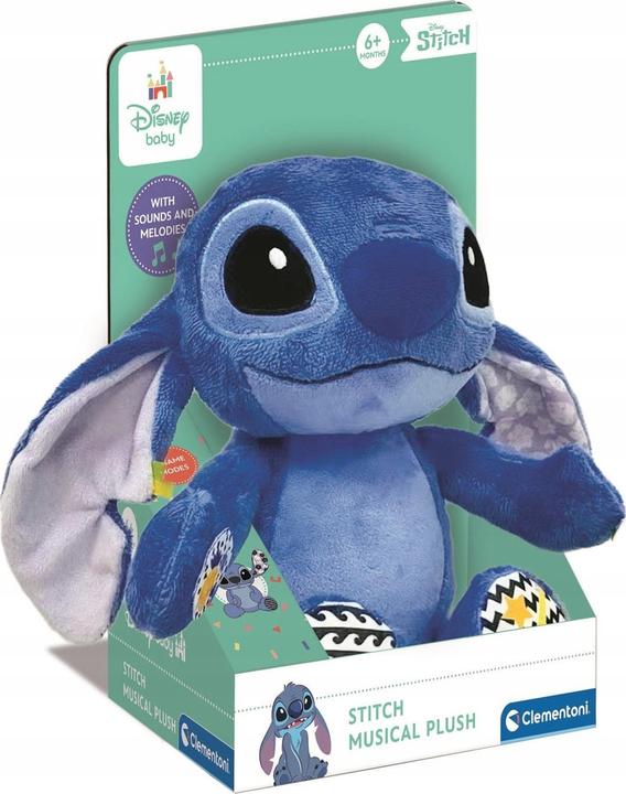 Actual product image Clementoni Stitch Musical plush (30 cm)