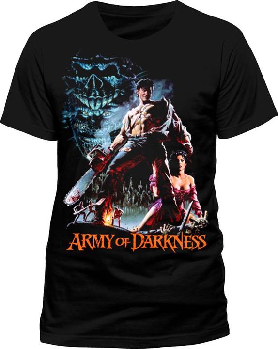 Actual product image Neca Army of Darkness T- Smoking Chainsaw (M)