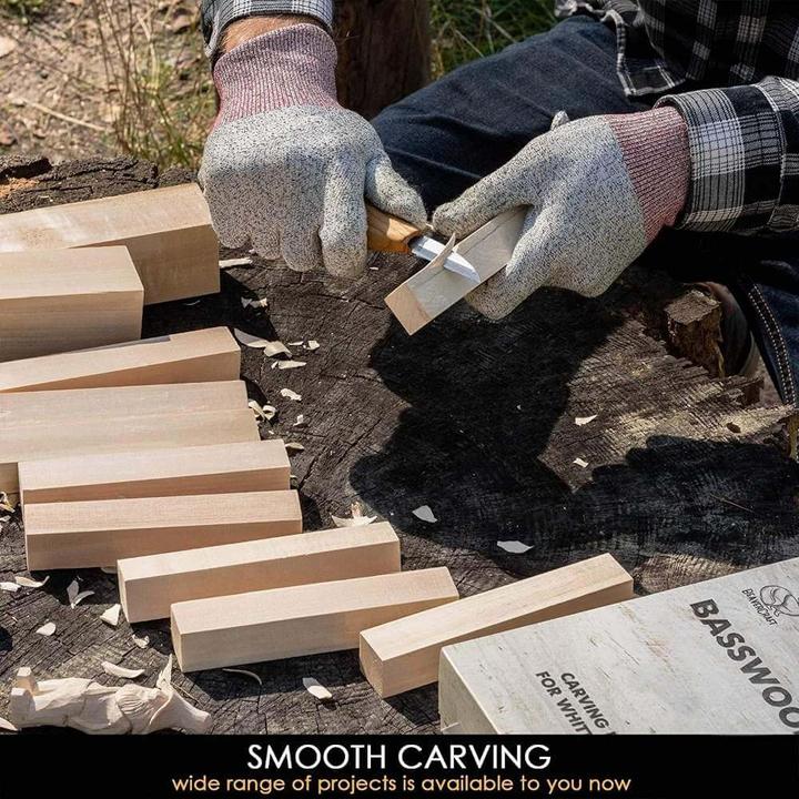 Productafbeelding Beaver Craft Linde houtsnijblokken 10 stuks