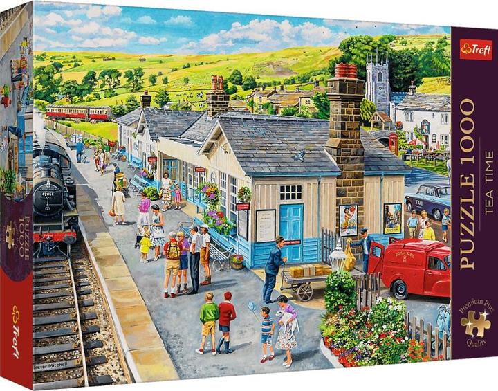Trefl Puzzle Premium Plus 1000 - Railway station (1000 pieces)