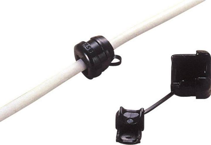 Tru Components TC-SRR5R1203 Strain relief Clamping Ø (max.) 7.4 mm panel thickness