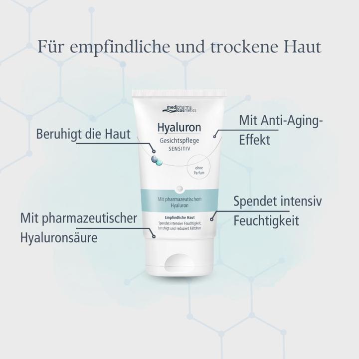Actual product image Dr. Theiss Hyaluron face care sensitive, 50 ml CRE (50 ml, Day cream)