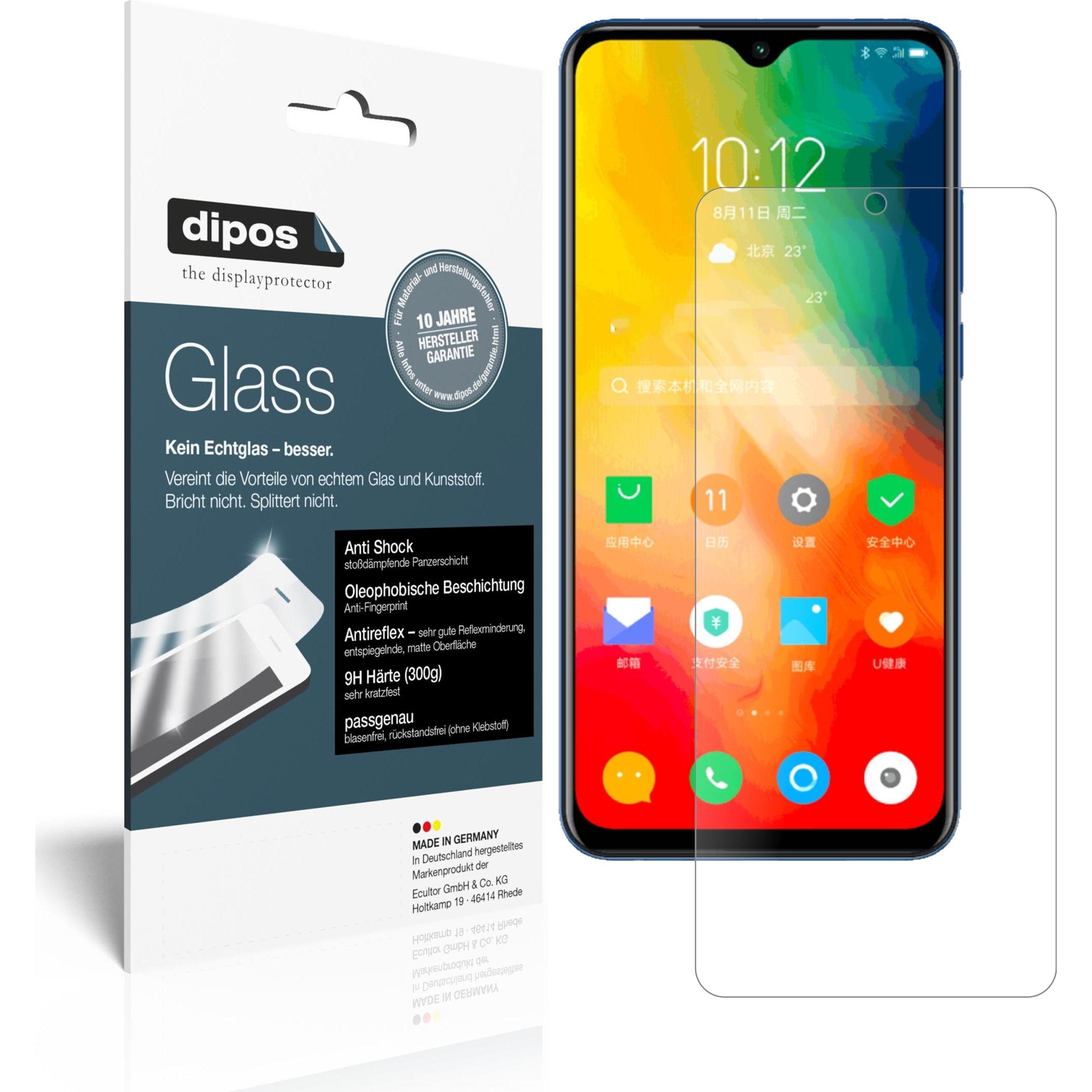 Dipos Displayschutz Anti-Shock (1 Stück, Lenovo K6 Enjoy), Smartphone Schutzfolie, Transparent