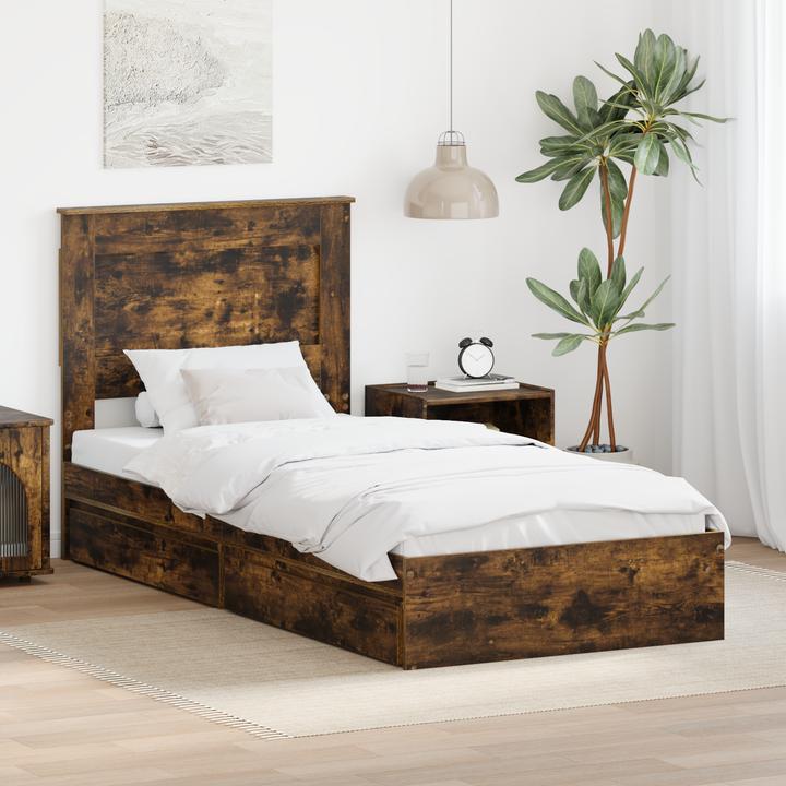Produktbild vidaXL Aufbewahrungsbett (90 x 190 cm)