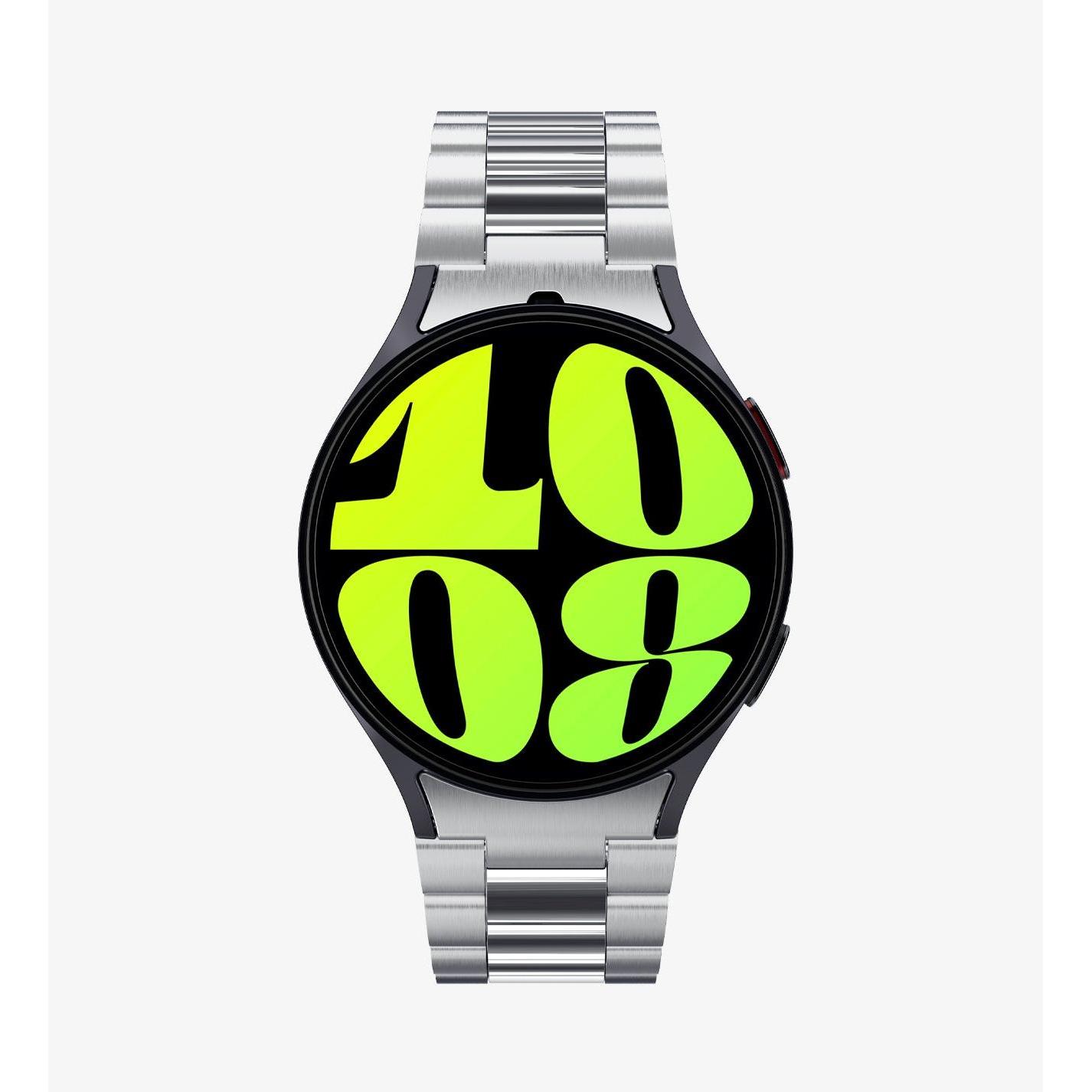 Thumbnail - Spigen Watch 7 (44mm) Band (Metall), Uhrenarmband, Silber