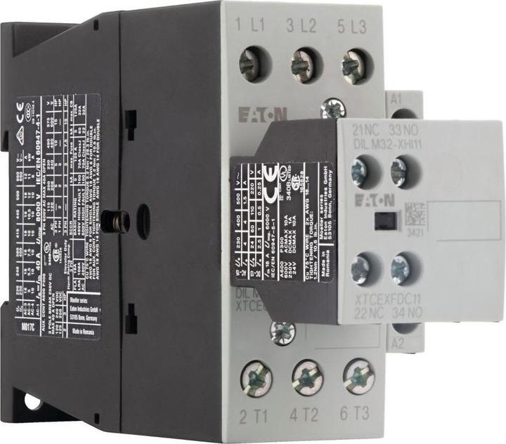 Produktbild Eaton Leistungsschütz 2S1Ö 7.5kW/400V DC DILM17-21 RDC