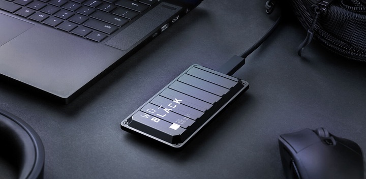 Actual product image WD Black P50 Game Drive SSD (4000 GB)