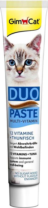 Image du produit GimCat Duo de pâtes au thon + 12 vitamines (Adulte, 1 pcs, 50 g)