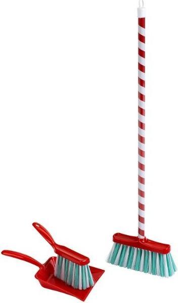 Actual product image Theo Klein Broom set with candy cane motif