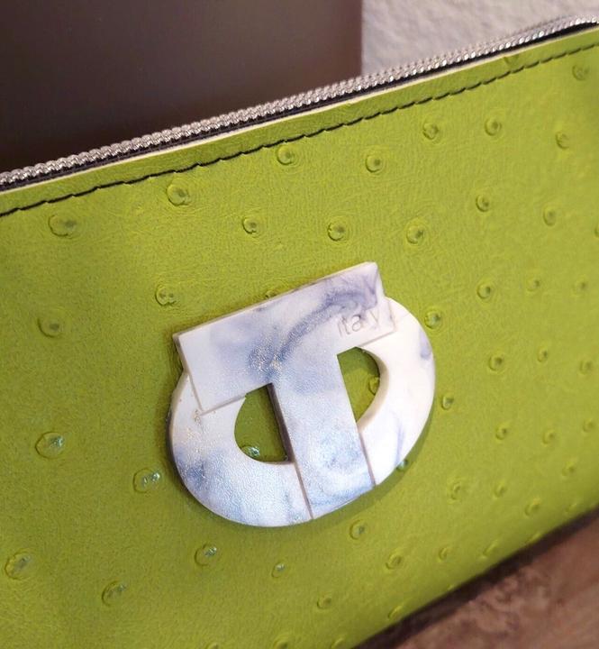 Actual product image Tooitaly Upcycled wallet made from recycled PET bottles from the sea No.02 Hand Made in Italy