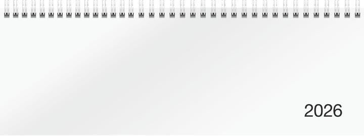 Produktbild Rido Tischkalender 2026 quer weiss (Harter Einband, Deutsch)