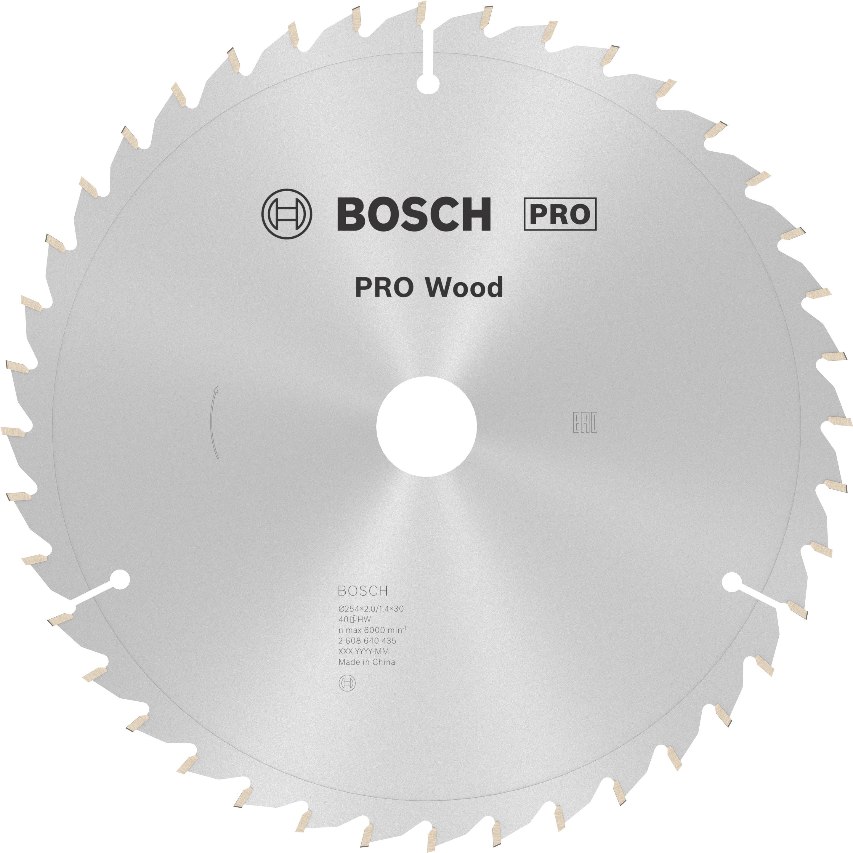 Thumbnail - Bosch Professional Zubehör, Sägeblatt, PRO Wood Kreissägeblatt, 254 x 2 x 30 mm
