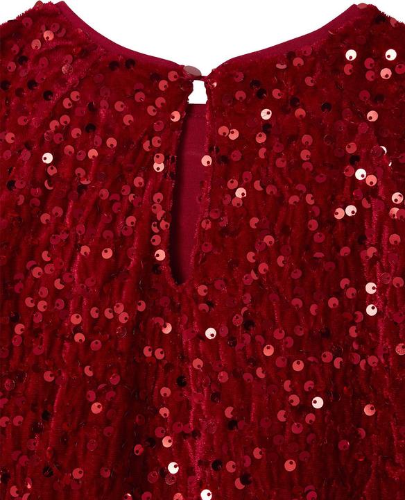 Produktbild Vertbaudet Mädchenkleid aus Samt und Pailletten (110)