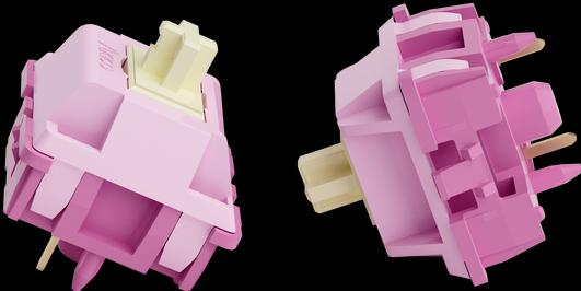 Actual product image Akko V3 Creamy Purple Pro, mechanisch, 5-Pin, taktil MX-Stem, 30g - 45 Stück