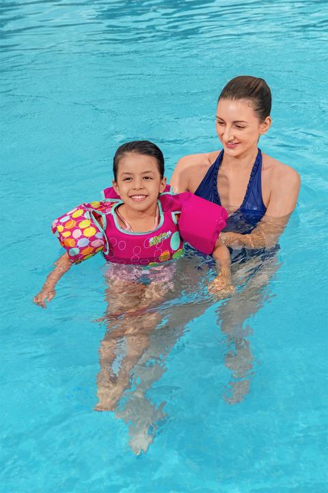 Actual product image Bestway Swim Safe ABC Swin Pal 19-30 kgr, Grøn (26, 28, 30, up to 30 kg)
