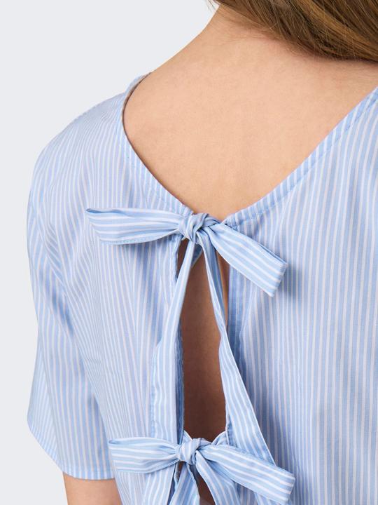 Immagine prodotto JdY Locker geschnitten Hemdkragen Voluminöser Armschnitt Top Top mit Schösschen (M)