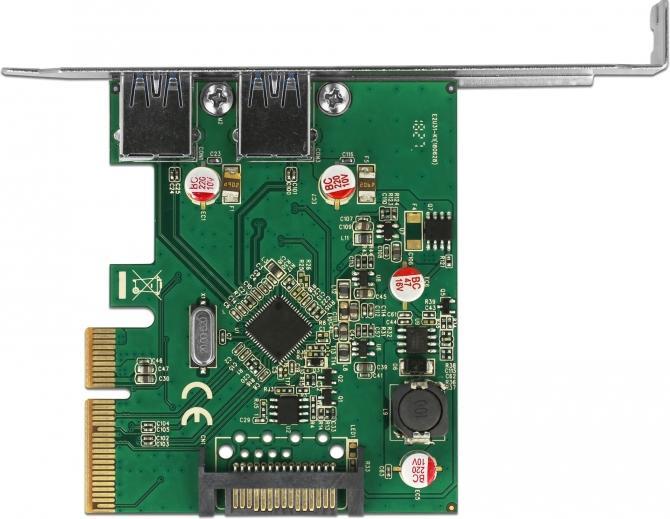 Produktbild Delock 90298 PCIe 2x USB-Typ-A