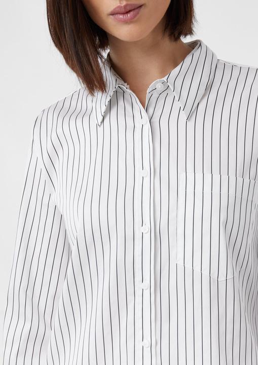 Immagine prodotto Comma Bluse Streifenbluse aus Baumwollstretch mit Leo-Detail (44)