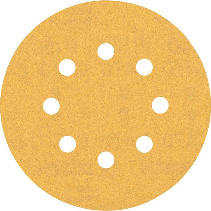 Productafbeelding Bosch Professional Zubehör Expert C470 Schuurpapier met 8 gaten voor excentrische schuurmachine, 125 mm, G 150, 50 st. (150)