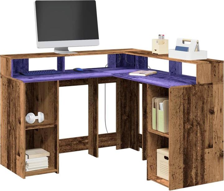 Altholz-Optik, Braun