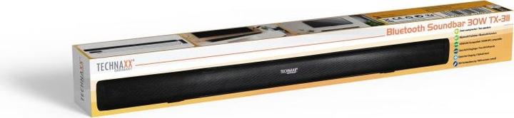 Produktbild Technaxx Bluetooth Stereo Soundbar, HDMI-ARC, Opt-in, Aux-in, 30W (30 W, 2.0 Kanal)