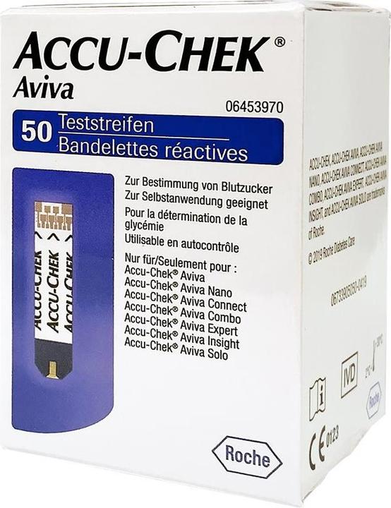 Immagine prodotto Accu-Chek PI-APS) Aviva Test Strips (50 pz) (Strisce reattive)