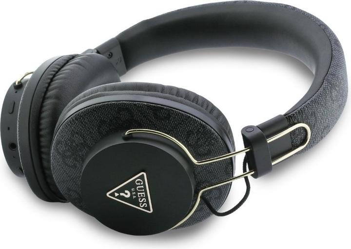 Produktbild Guess Słuchawki nauszne Triangle Logo Bluetooth ENC czarny (30 h, Kabellos)