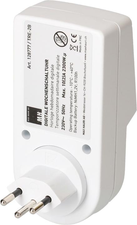 Produktbild Max Hauri Zeitschaltuhr digital, Zufallsgenerator (CEE 7/4)