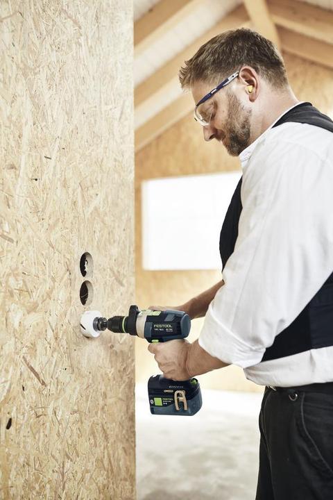 Actual product image Festool Cordless drill driver QUADRIVE TDC 18/4 I-Basic (Rechargeable battery operated)