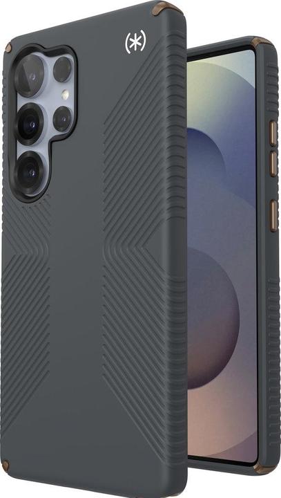 Produktbild speck Presidio2 Grip + Magnet Samsung Galaxy S25 Ultra Charcoal Grey - with Microban (Samsung Galaxy S25 Ultra)