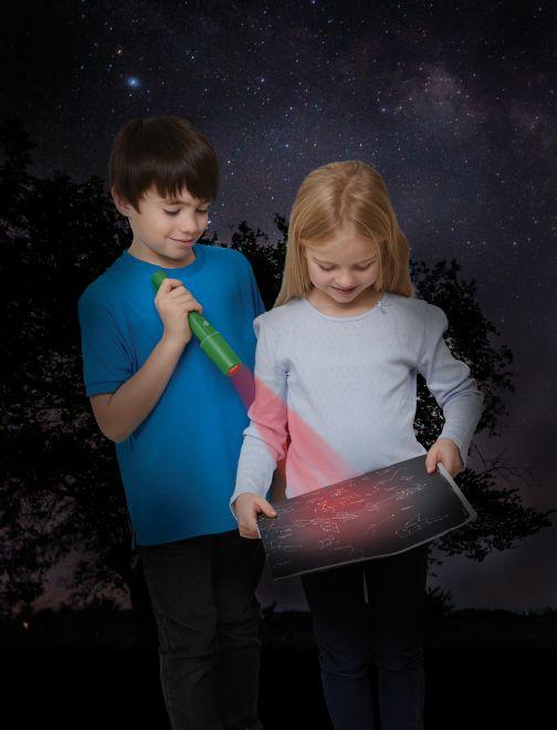 Immagine prodotto Brainstorm Grande torcia con luce LED rossa (22 cm)