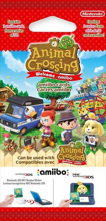 Produktbild Nintendo Animal Crossing: New Leaf amiibo cards (3 Stk.) (Switch)