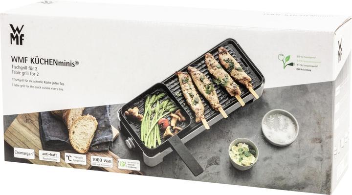 Produktbild WMF KÜCHENminis Elektrogrill / Tischgrill mit Gemüsepfännchen