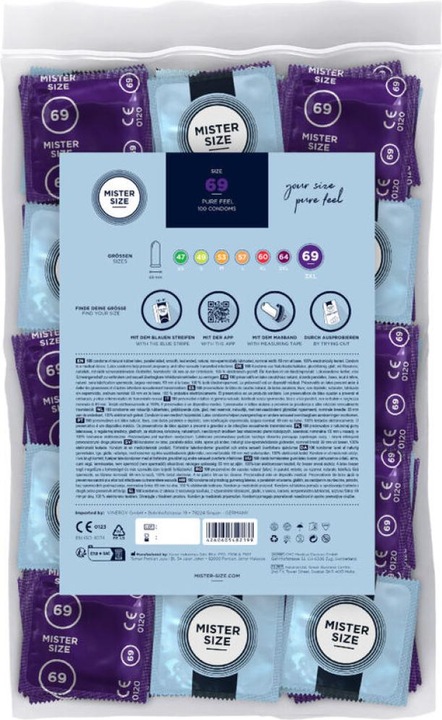 Productafbeelding Mister Size Puur gevoel (100 Pcs.)