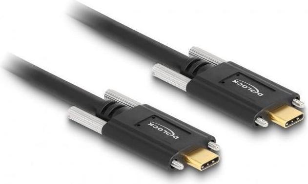 Actual product image Delock USB cable USB-C (M) to USB-C (M) (1 m)