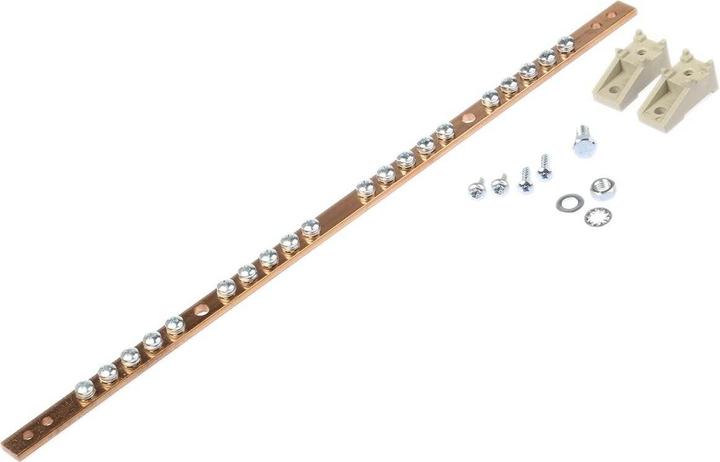 Actual product image Rittal TS IT earth rail 450mm w/ connectors