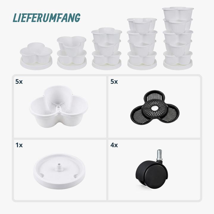 Actual product image Relaxdays PlantTower