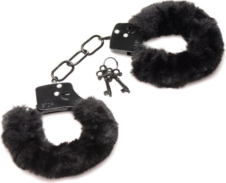 Actual product image Master Series Cuffed in Furry Handcuffs