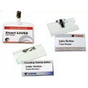 Thumbnail - Avery Dennison, Informationsschild, Name Badge Set 54x90mm