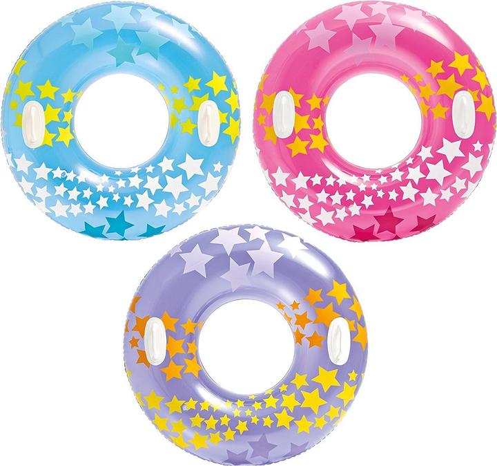 Actual product image Intex Swimming ring with handles